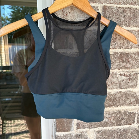lululemon athletica Other - Lululemon Double Tap Sports Bra II Black Mesh - Size 2